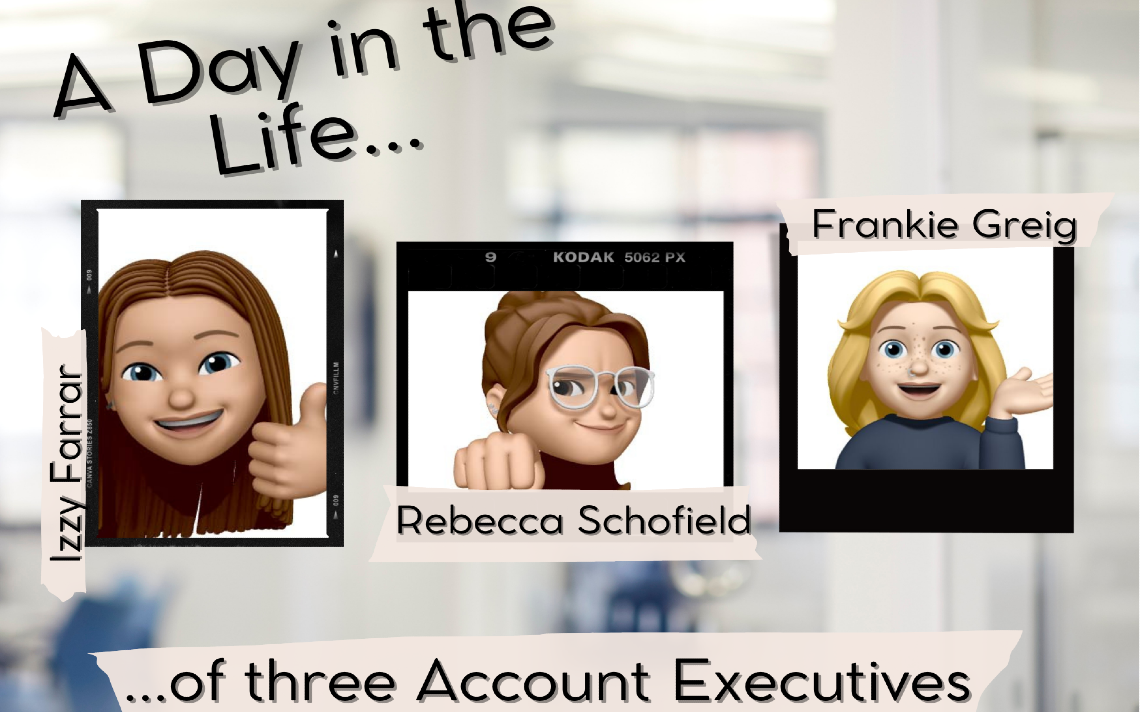 A day in the life of three account executives